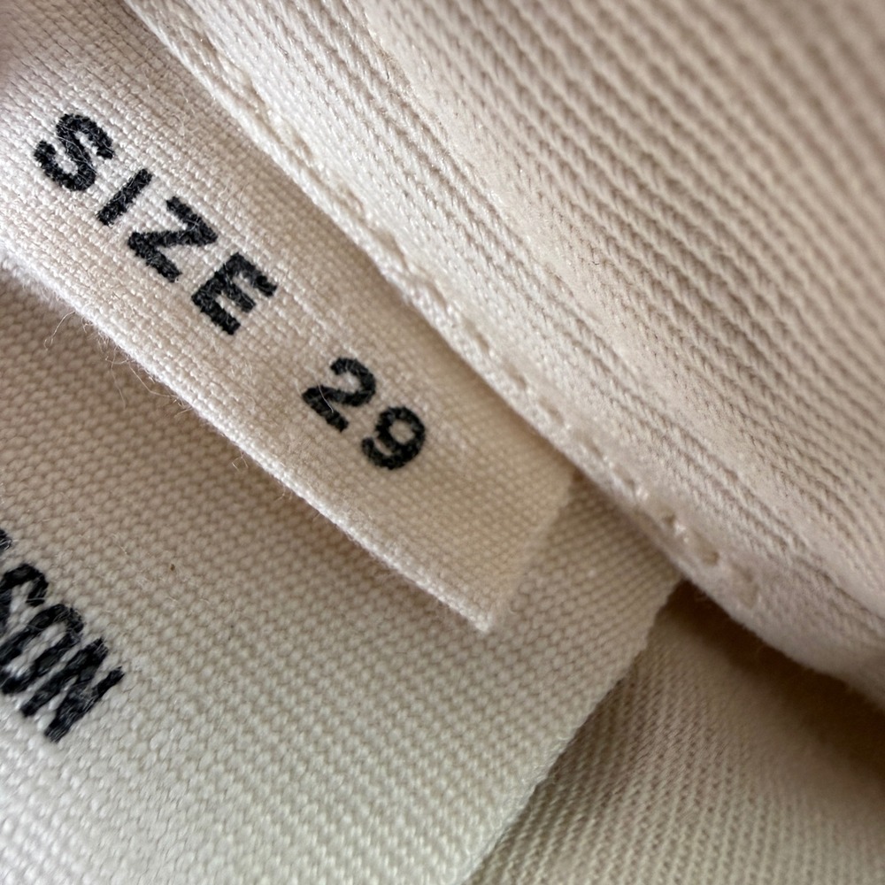 Buck Mason At Ease Chino Womens 29 Sand Straight Leg Cotton Utility Pants - Picture 14 of 16